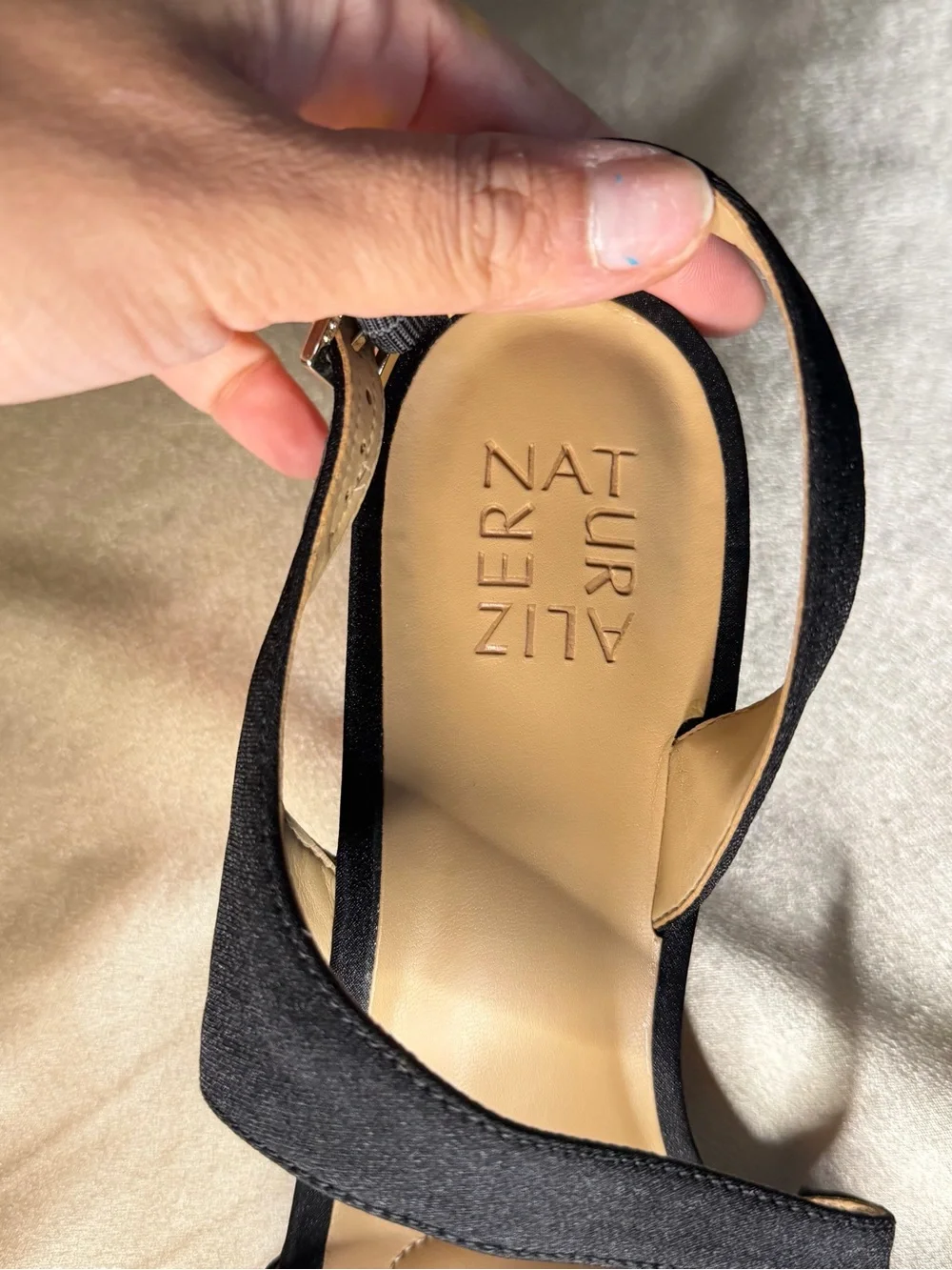 Naturalizer Taimi Women's Strappy Mid Heel Slingback Dress Sandals 8.5